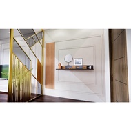 Modern Shiplap Set DIY/ Siap Potong / Wainscoting / Fluted Panel / MDF Board / Shiplap Wall / Accent