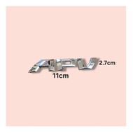SUZUKI APV chrome emblem APV emblem/ emblem/ APVSUZUKI