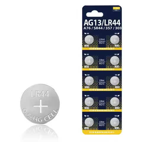 10-100PCS LR44 AG13 Button Cell Battery 1.5V 357 SR44 LR1154 Button Coin SR1154 SP76 Batteries for W