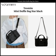 Yeomim Mini Duffle Bag Star black