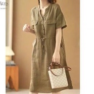 ♞,♘,♙【ZANZEA&FASHION】Dress for woman casual plus formal dress filipiniana dress maternity dress for
