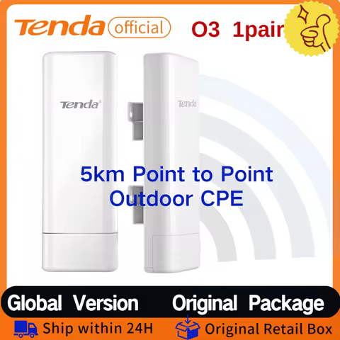 Tenda 5KM WIFI Outdoor CPE Wireless Router 5KM 2.4GHz O3 Acsses Point Outdoor WIFI CPE wifi Antenna 