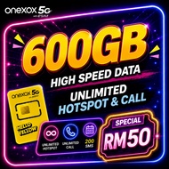 ONEXOX B50🔥 600GB 5G HIGH SPEED | XOX BLACK POSTPAID | UNLIMITED CALL | FULLY HOTSPOT | NO CONTRACT