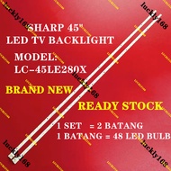 LC-45LE280X Sharp 45" LED TV Backlight LC-45LE280X