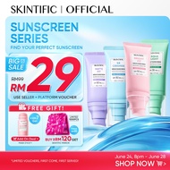 SKINTIFIC Sunscreen All-in-1 Series SPF50+PA++++UV Skincare | Matte Fit,Oil Control,Brightening,Repa