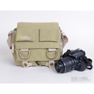 One-Shoulder Photography Bag DSLR Camera Bag Canvas Waterproof Camera Bag2345Mirrorless Camera Digital Crossbody Camera