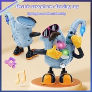 Electric dancing, Mr. Rock, lighting, music, saxophone dolls, children's electric toys