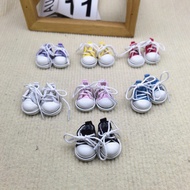 10cm Cotton Doll Canvas Shoes 17cm Labu Cloth Shoes 3.5cm Tie Rope Casual Shoes with NNND