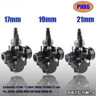 17/19/21 Carburetor 17mm 19mm 21mm Racing Carburetor Carb For JOG50 JOG90 BWS100 RG50 DIO50-90