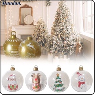 MUNDAN Inflatable Balloons, 60cm without Light Christmas Ball, Giant Decoration Giant DIY Venue Layo