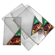 Stainless Steel BBQ Barbecue Grill Net Jaring Besi BBQ Pemanggang BBQ Grill BBQ Net