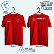 kaos distro pertashop / baju pertamina shop  premium