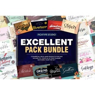 [ FONT ] Excellent Font Bundle | 98%Off