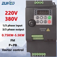 VSD VFD Frequency Inverter 220V 0.75kW (1hp), 1.5kW (2hp) & 2.2kW (3hp), Economical and Simple to us