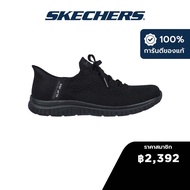 Skechers สเก็ตเชอร์ส รองเท้าผู้หญิง Women Slip-Ins Divinity Shoes - 104421-BBK Air-Cooled Memory Foa