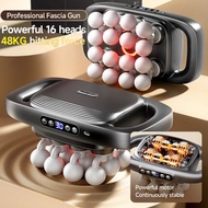 16 Heads Fascia Gun Electric Muscle Massager Powerful Vibration Massage Gun Full Body Muscle Relief