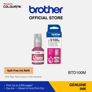 Brother Original Genuine BTD100  Cyan Magenta Yellow Black Original Ink Bottles  for DCP-T230 DCP-T4
