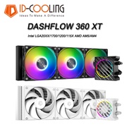 ID-Cooling Dashflow 360-XT Black ARGB Dashflow 360-XT White Liquid Cooler AIO CPU Cooler Idcooling