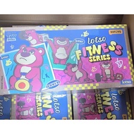 8pcs 52TOYS lotso Strawberry Bear Fitness Series Blind Box MMNU