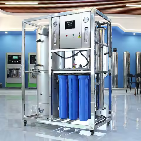 Commercial Water PurificationCommercial Water Purifier Reverse Osmosis 250LPH 500LPH Industrial Trea