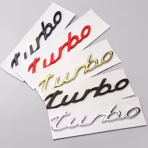 3D Diesel Logo Car Emblem Accessories for Porsche Panamera Cayman Boxster Cayenne Macan GTS Taycan T