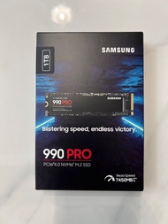 Samsung 990 PRO PCIe 4.0 NVMe M.2 SSD 固態硬碟(7450 MB/s) 1TB