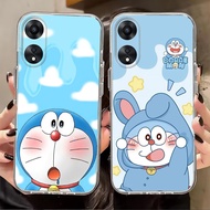 J-36 Doraemon TPU Case for OPPO A78 A38 A18 Reno 13F A60 A58 A17 5G