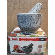 Nature Granite Stone Mortar & Pestle 10cm