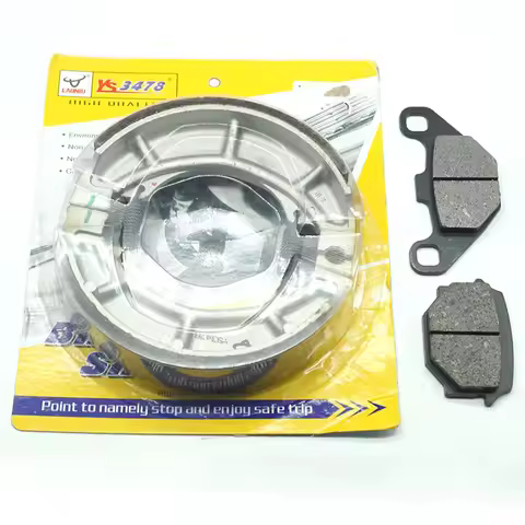 Motorcycle Front Rear Brake Pads for SUZUKI GN125 1991-2001 GN125E 1982 1983 1991-1998 RG125E NZ250S