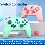 Switch Wireless PRO Controller with 6-Axis Motion Sensing, Bluetooth Gaming Controller in Rococo Col