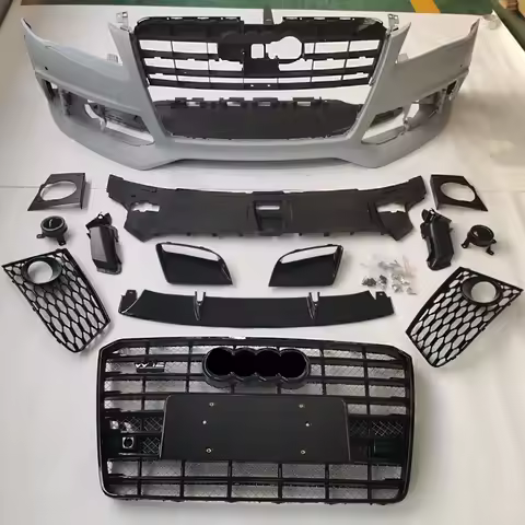 Car bumper A8 body kits for Audi A8 D4 D4.5 2011 2012 2013 2014 2015 2016 2017 2018 up to RS8 model 