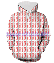 （xzx  31th）  (ALL IN STOCK) Coca-Cola Red Beauty 3D Full Print Unisex Hooded Casual Long Sleeve Hooded Style 05