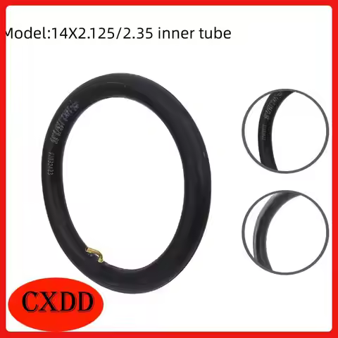 14 Inch 14x2.125 Butyl Inner Tube 14x2.125/2.35 for Ninebot One S2 A1 for Many Gas Electric Scooters