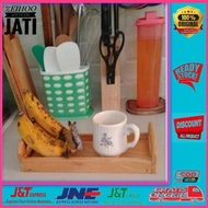 Wooden Tray Teak Tray 30x20cm