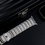 Apple Watch Ultra 49mm 專用鈦金屬錶帶 銀色 - TIGT