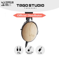 Tago Studio T3-01 Studio Monitoring Headphones - Beautiful Wooden Headphones with Crystal Clear Stud
