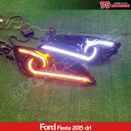 เดย์ไลท์ Daylight DRL fiesta 2015 2017 2018 มีไฟเลี้ยว Daylight