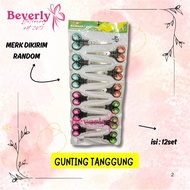 HW [1 SHEET CONTAINS 12 PCS] MEDIUM SCISSORS 6HW PAPER SCISSORS/ Gunting
