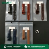 Apply to OMEGA de ville watch leather watch strap seamaster 300 600 speedmaster 21mm 20mm 19mm 18mm 