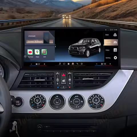 12.9 Ultra Dual BT Carplay Android 14 Car GPS Navigation For BMW Z4 E89 2009-2017 Head Unit Multimed