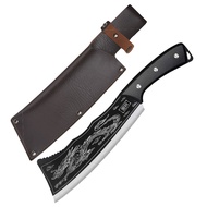 กระดูกขนาด ใหญ่ มีดฆ่ามังกร ปลอกหนัง คมและทนทาน เหมาะสำหรับห้องครัว และการ ต้งแคมป Most popular drag