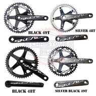SKEACE FIXIE CRANK 48T 49T SQUARED TYPE