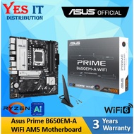 Asus Prime B650EM-A WiFi AM5 / B650M-A WiFi II m-ATX AMD Socket AM5 Motherboard