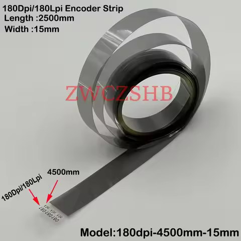 Inkjet Printer Encoder Raster Strip Tape 180dpi 180lpi 2.5M 2.7M 4.5M 5M for I3200 4720 XP600 TX800 