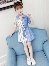 ASGE Children's Fashion High Quality susoender korean style dress for kids girl casual clothes 3 to 4 to 5 to 6 to 7 to 8 to 9 to 10 to 11 to 12 year old Birthday tutu Princess Dresses for teens girls terno sale #G5-323