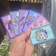 6Pcs/Pack Game Honkai: Star Rail Merch Fans Collection Character Cards Robin Raiden Bosenmori Mei Ac