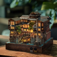 (QT) Ginzan Onsen Halom Book nook Diy