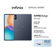 [NEW] Infinix XPAD Edge 13.2" 2.4K Display 4G Connectivity | Infinix AI Tablet | Free Cover + Keyboa