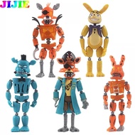 Fnaf Figure Set of 5 Foxy The Pirate Five Night At Freddy Cake Decoration