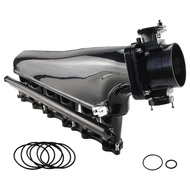 Black/Silver New Intake Manifold 90mm Throttle body +Fuel Rail Kit 3.0L Engines For Toyota Supra MK4